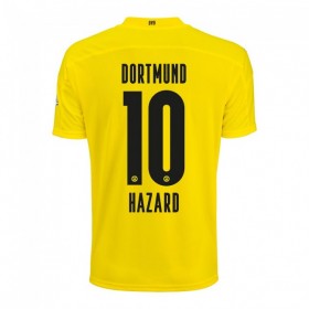 Jalkapallo Pelipaidat Borussia Dortmund Thorgan Hazard 10 Kotipaita 2020-2021 Lyhythihainen